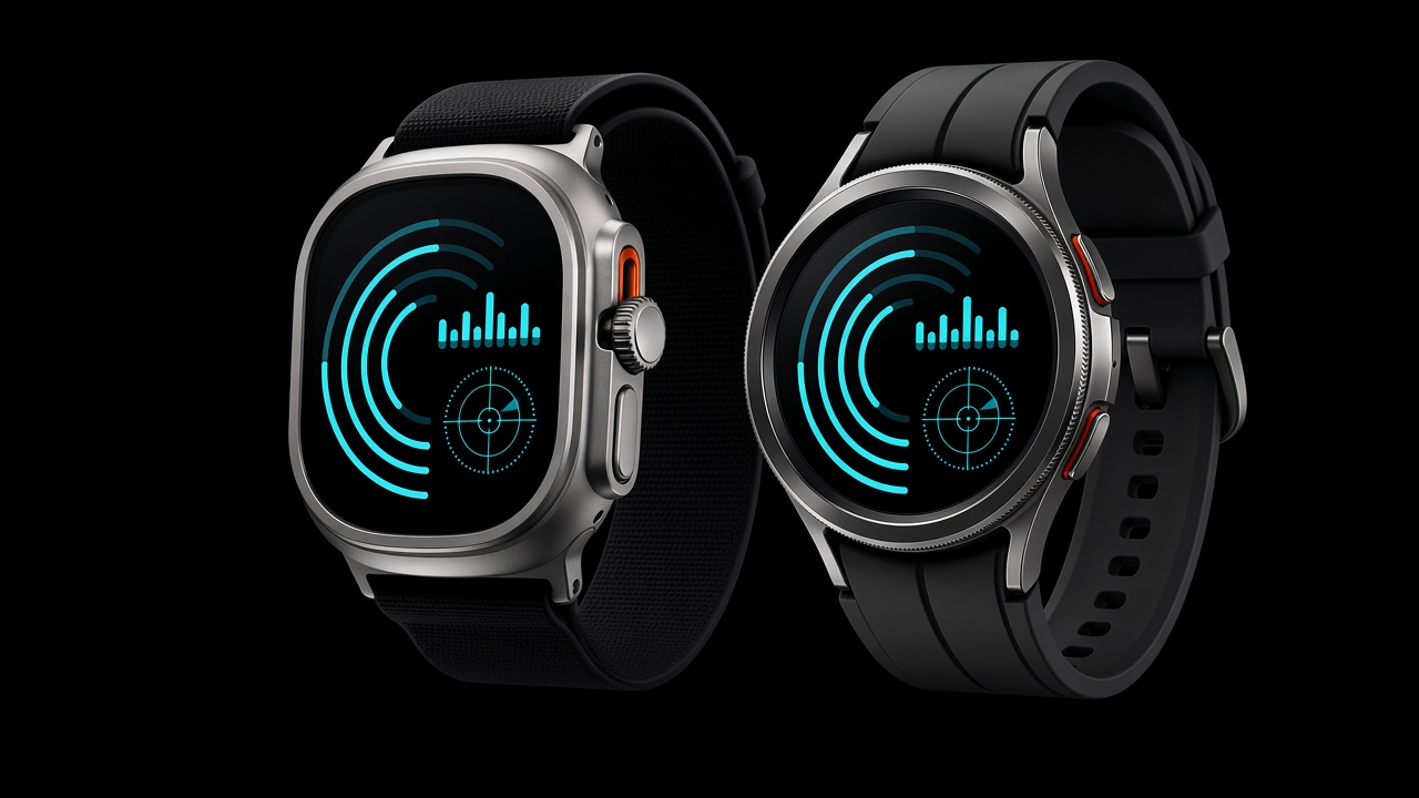 Pulse on Apple Watch Ultra and Galaxy Watch